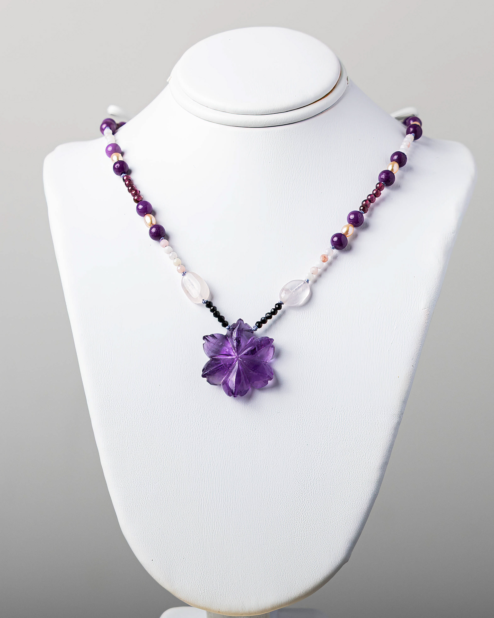Hand-crafted jewelry product photograph