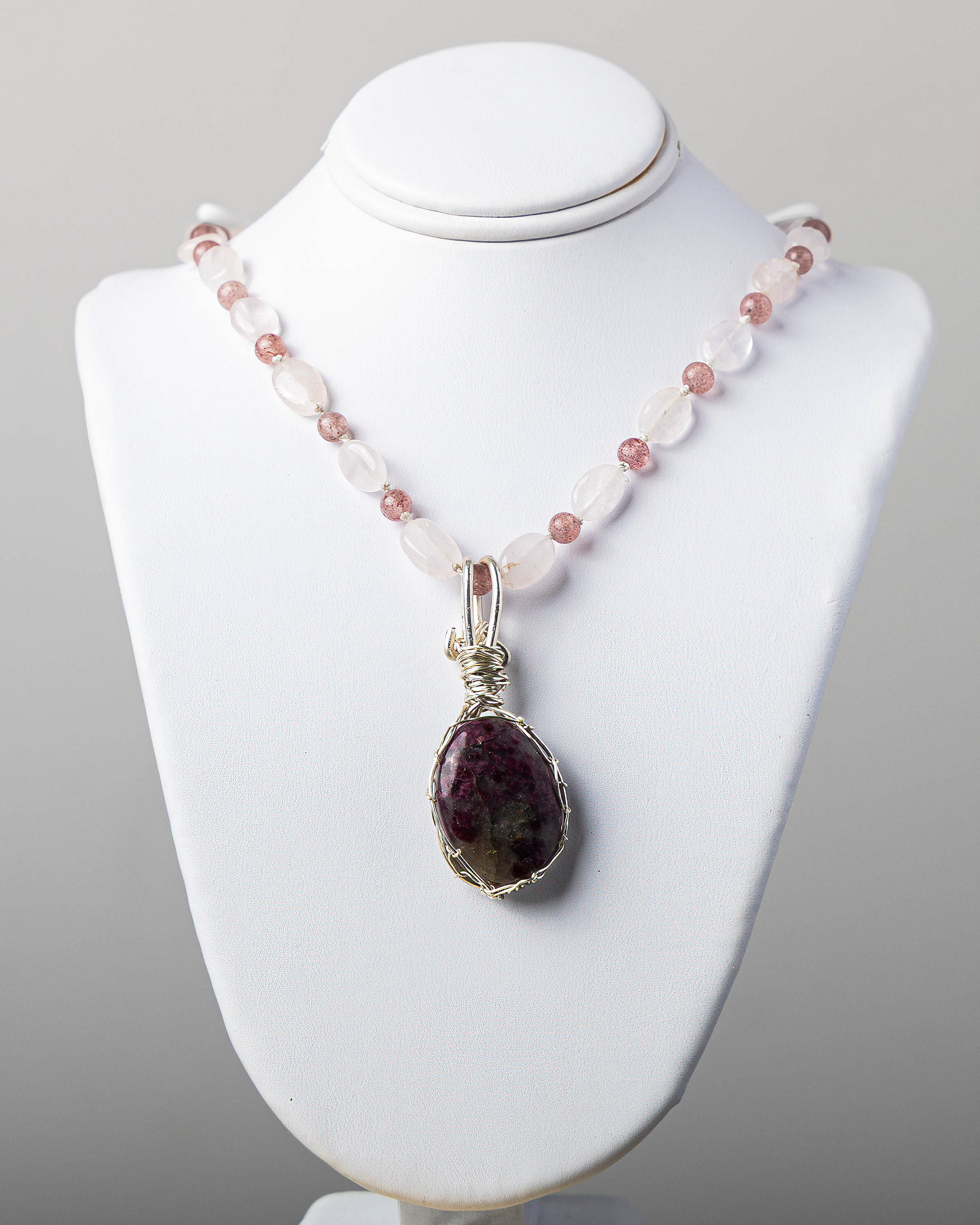 Hand-crafted jewelry product photograph