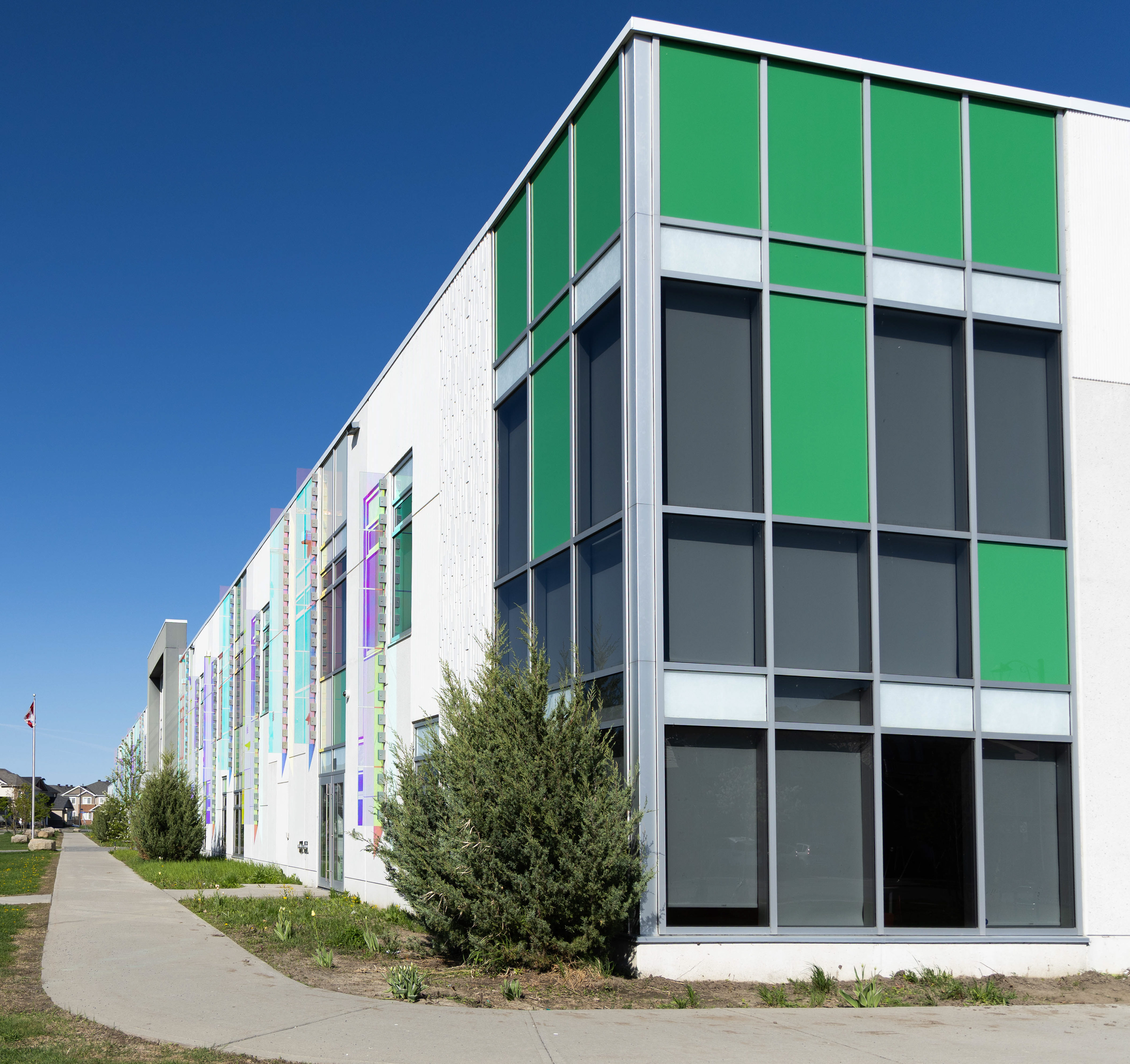 Ottawa School Architecture Photograph