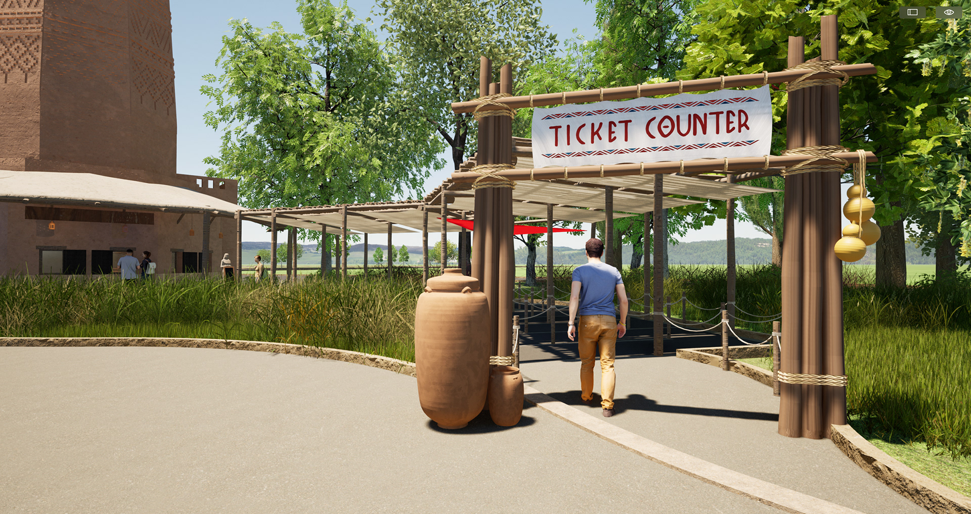 Ticket Banner Render