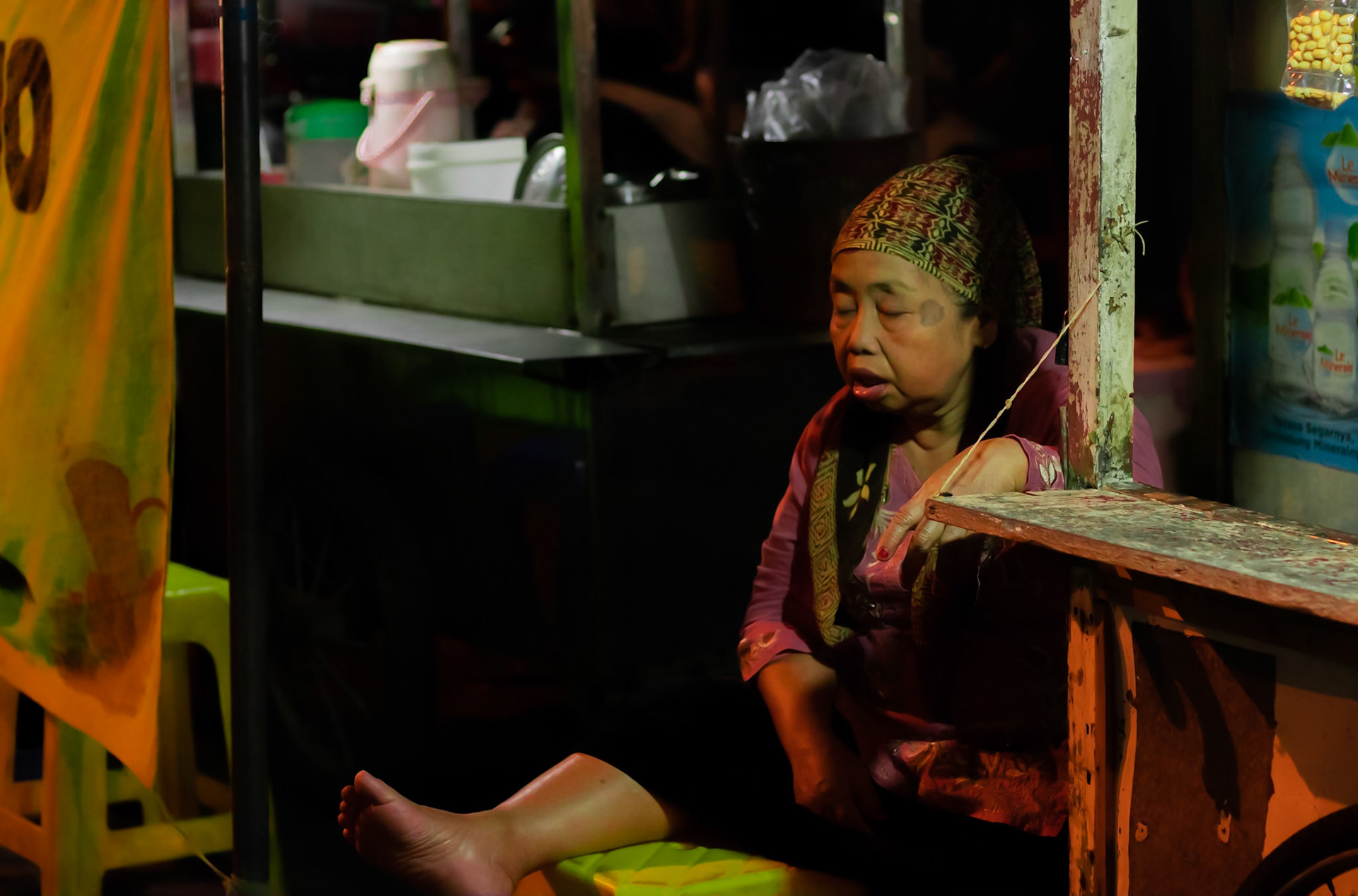 Old,Woman,Asian,