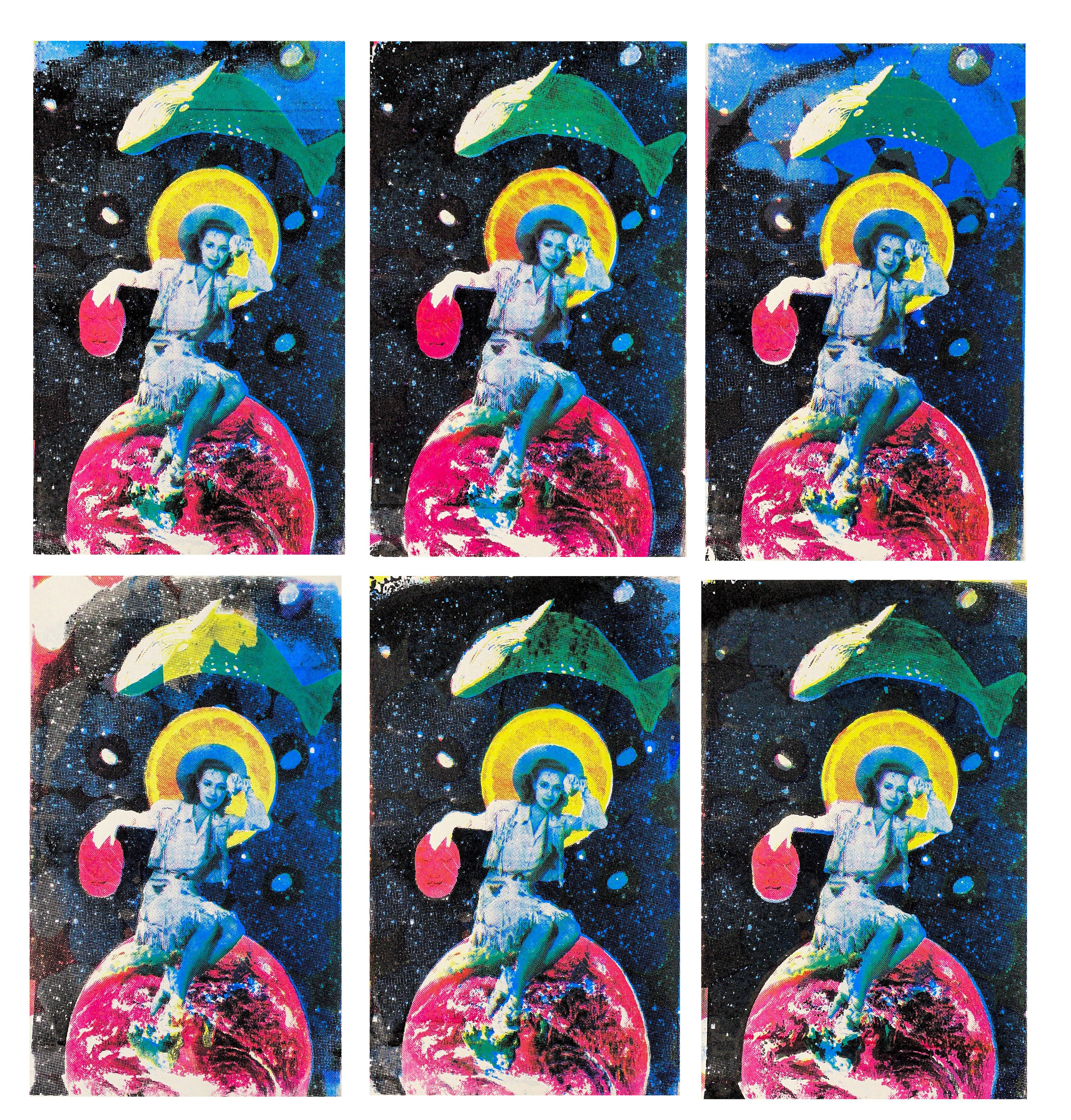 CMYK screen print. 2021. 