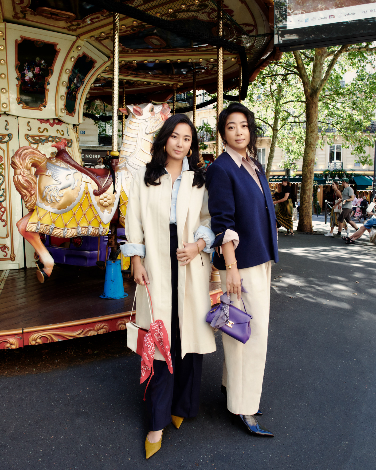 Kayako and Kyara for Madame Figaro Japan