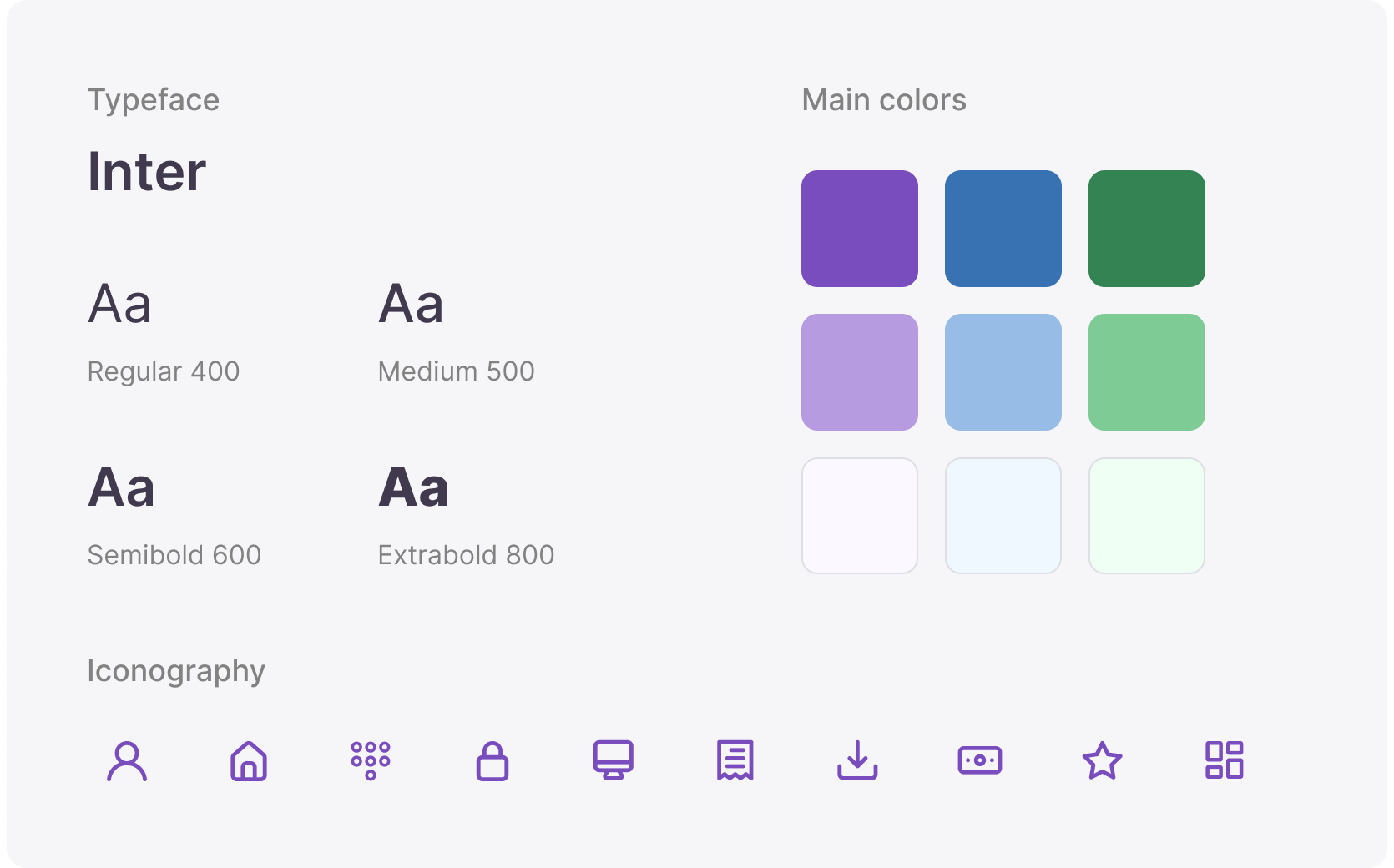 Design system preview