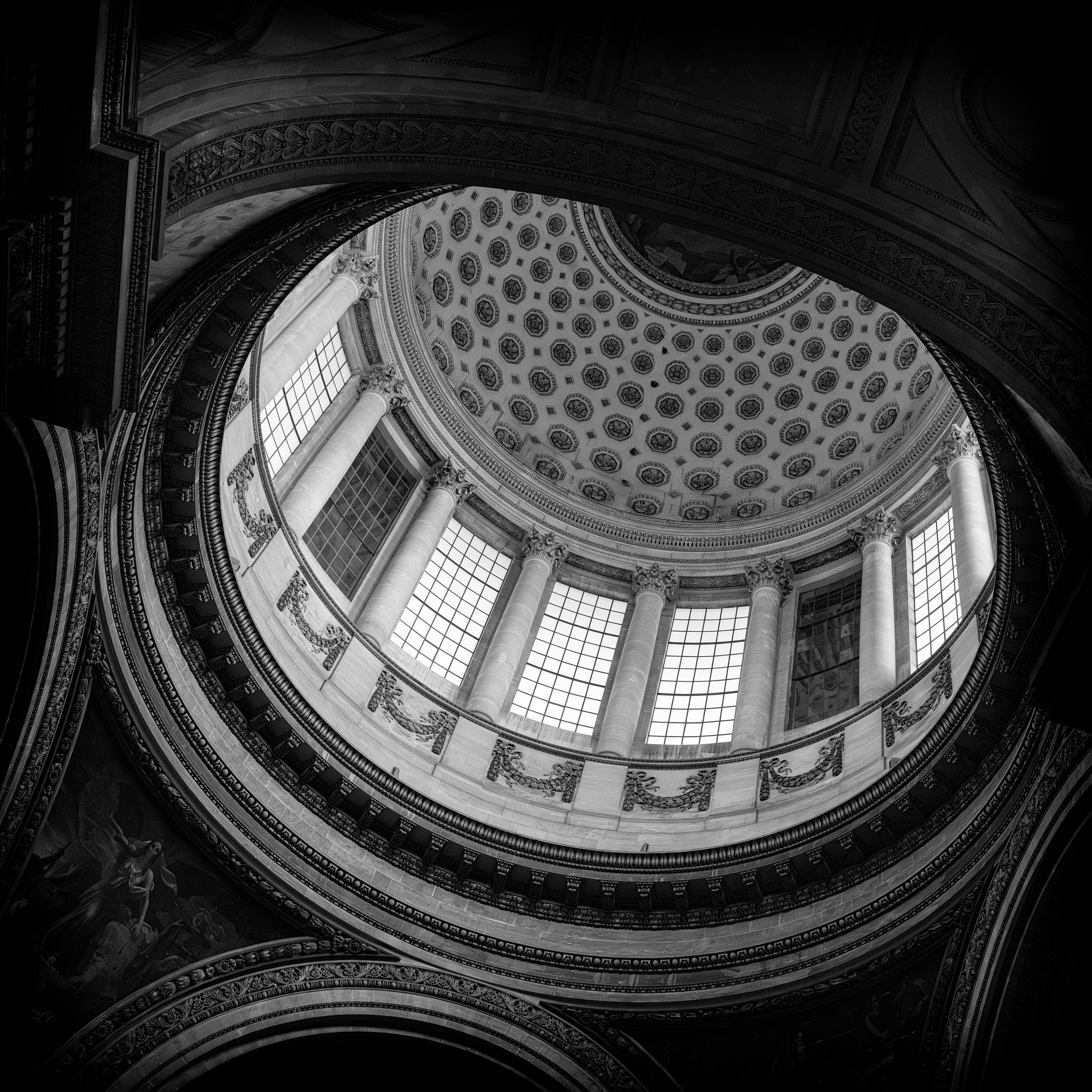The dome of Saint-Germain-des-Prés. Featured by Bnw Bistro.