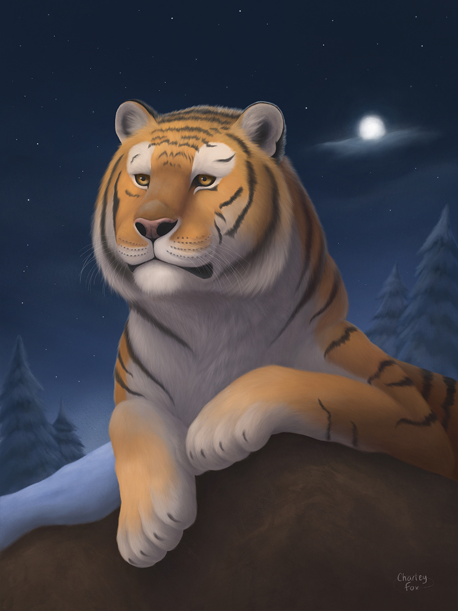 Moonlit Tiger