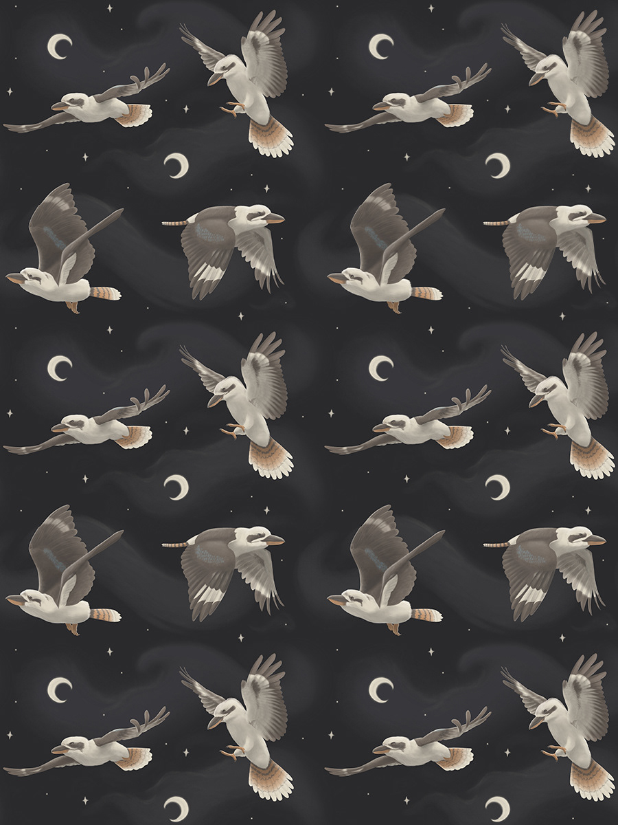 Moonlit Kookaburra