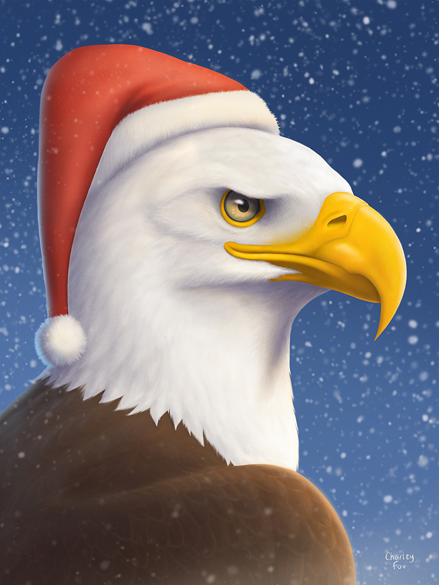 Festive Bald Eagle