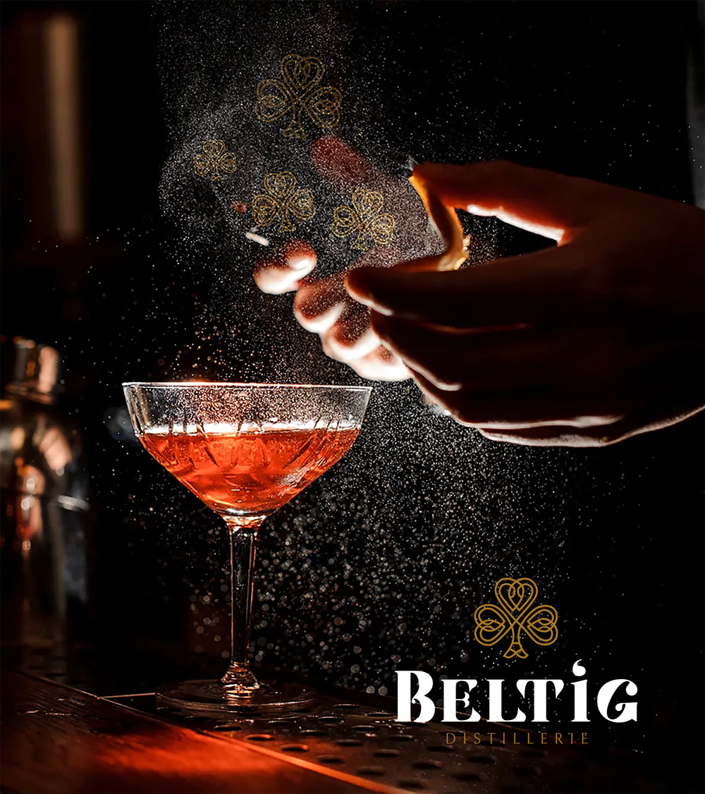 © KP!prod - Rodolphe Paulat Graphiste Vannes / Morbihan • DISTILLERIE BELTIG