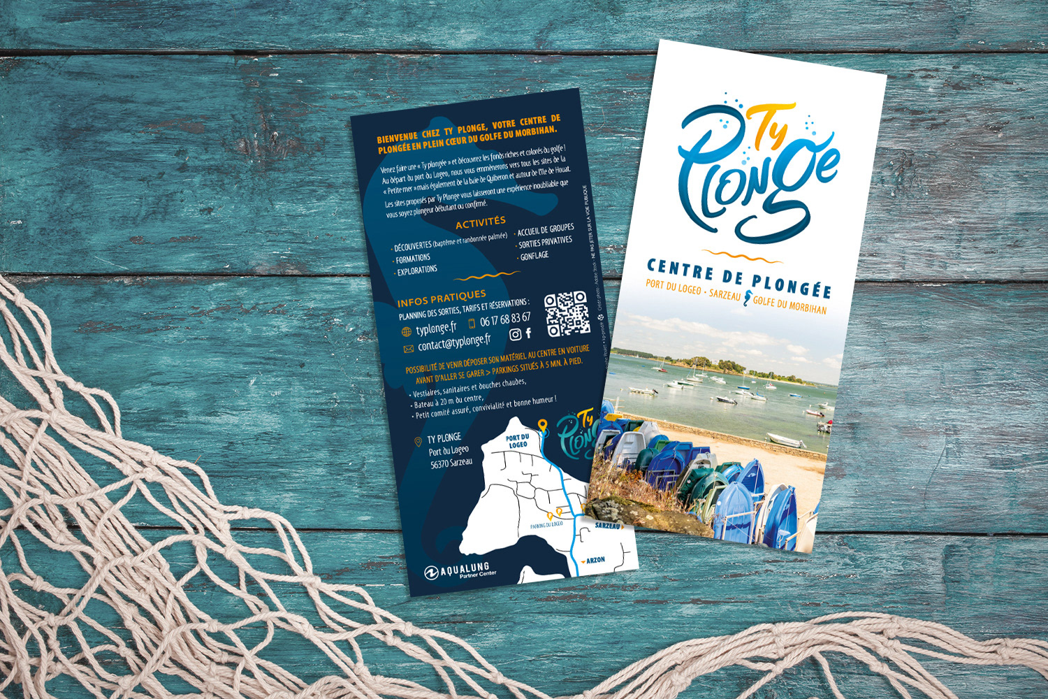 © KP!prod - Rodolphe Paulat Graphiste Vannes / Morbihan • TY PLONGE