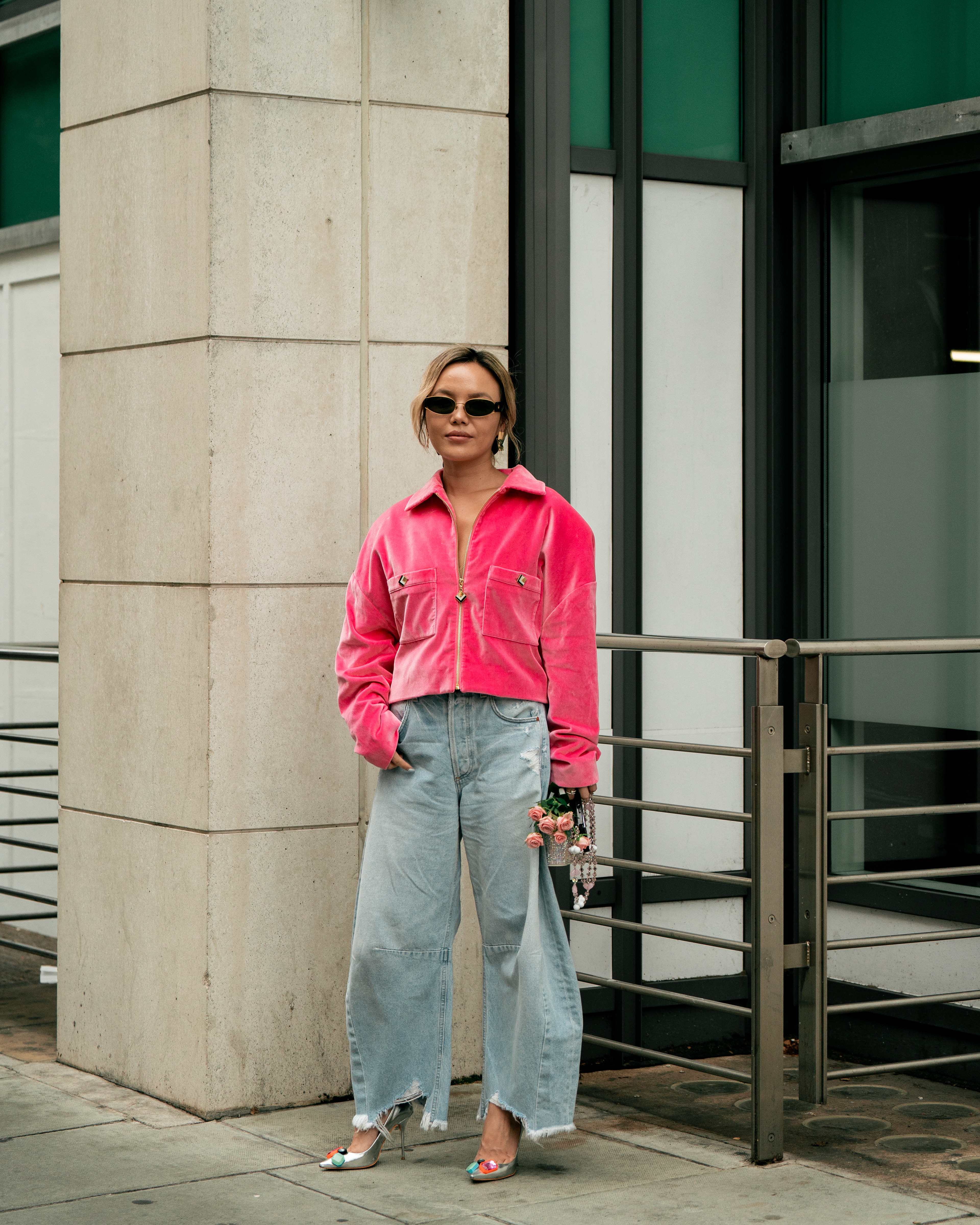 ANGELA LEI AT CHET LO - LONDON FASHION WEEK