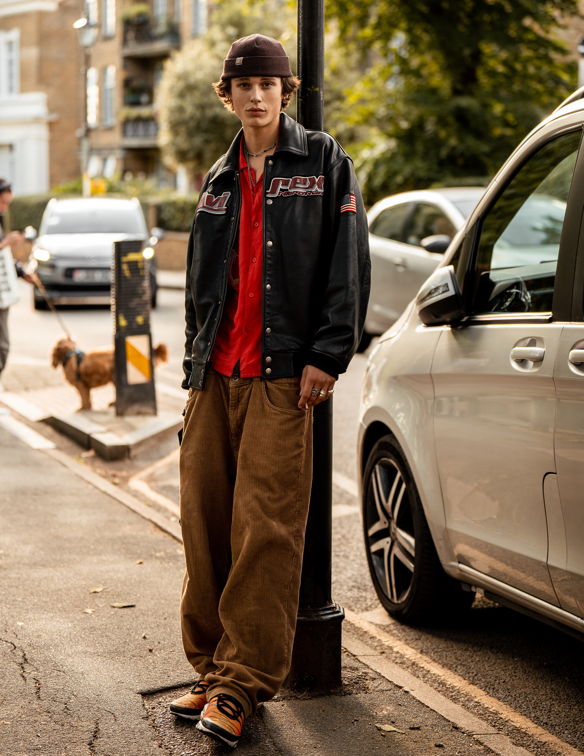 MODEL: ETTIENE MACLAINE AT BURBERRY - LONDON FASHION WEEK