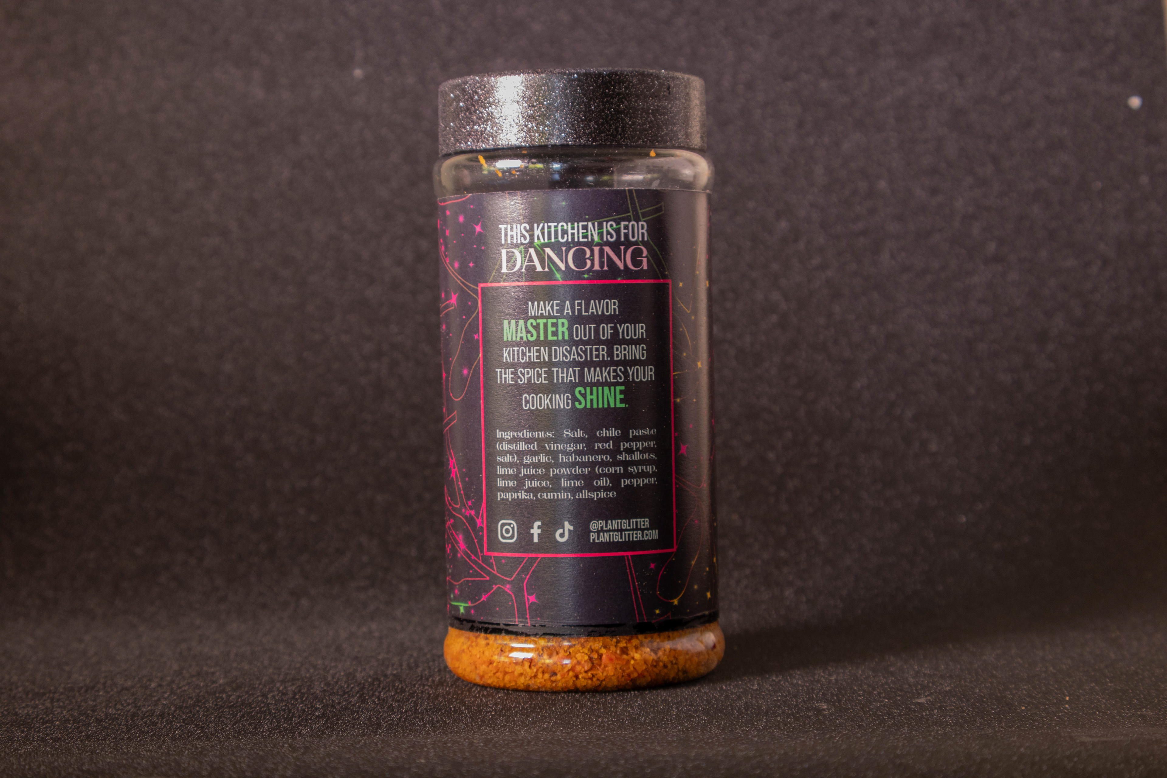 Lets Spice It Up: Vegan Fiery Spice Blend (back)