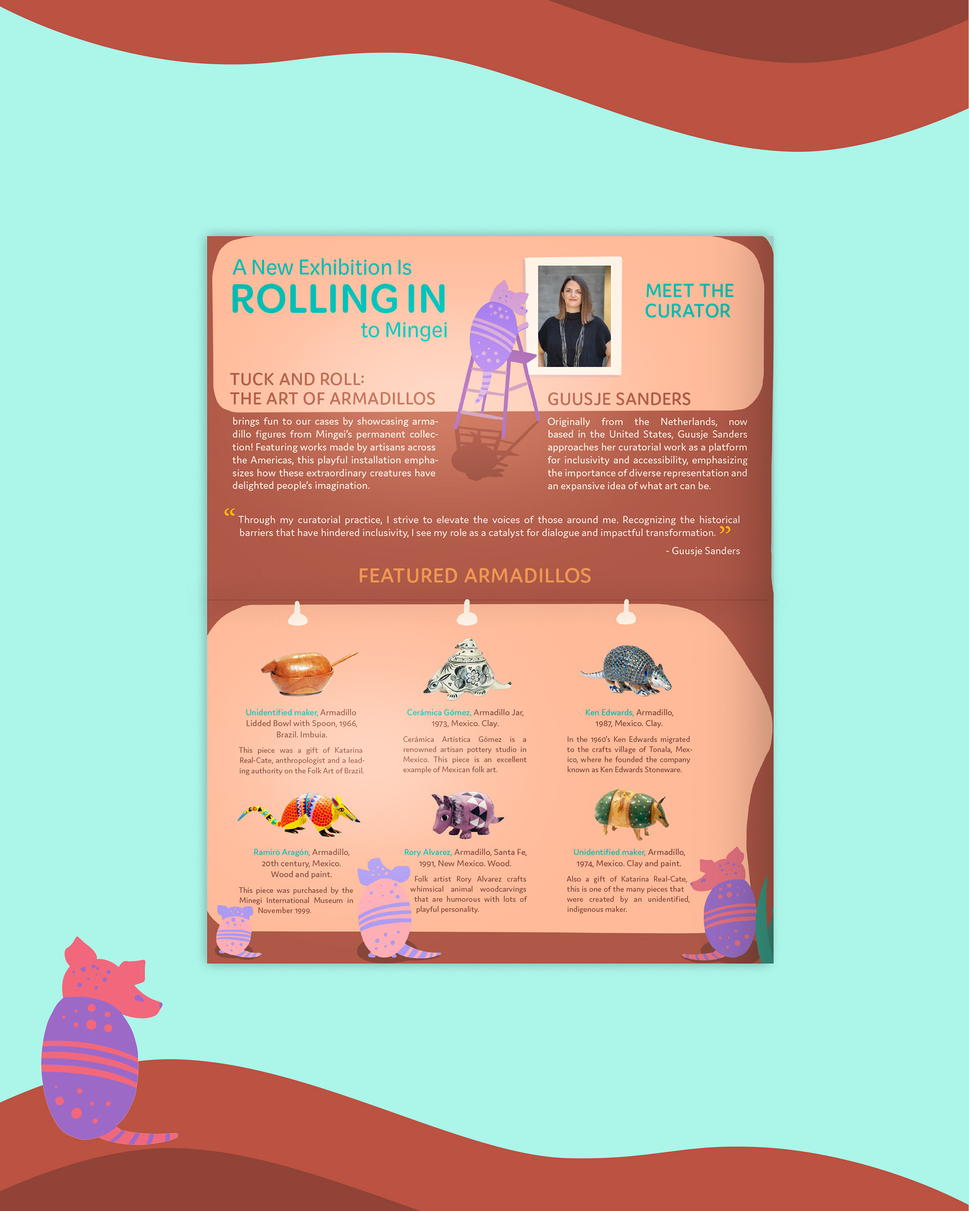 Tuck and Roll: The Art of Armadillos information fold