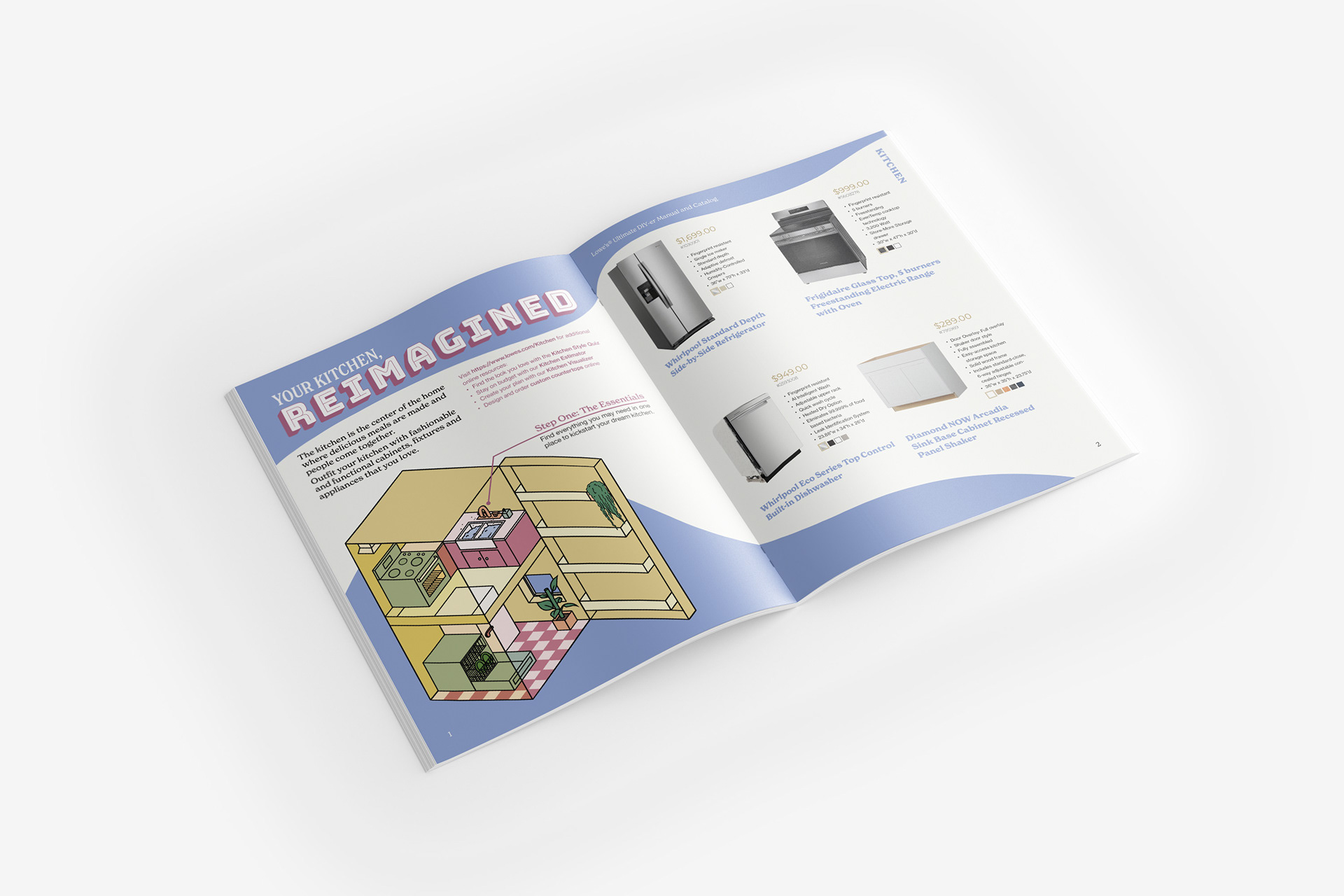 Lowe's Ultimate DIY-er Catalog Spread 1