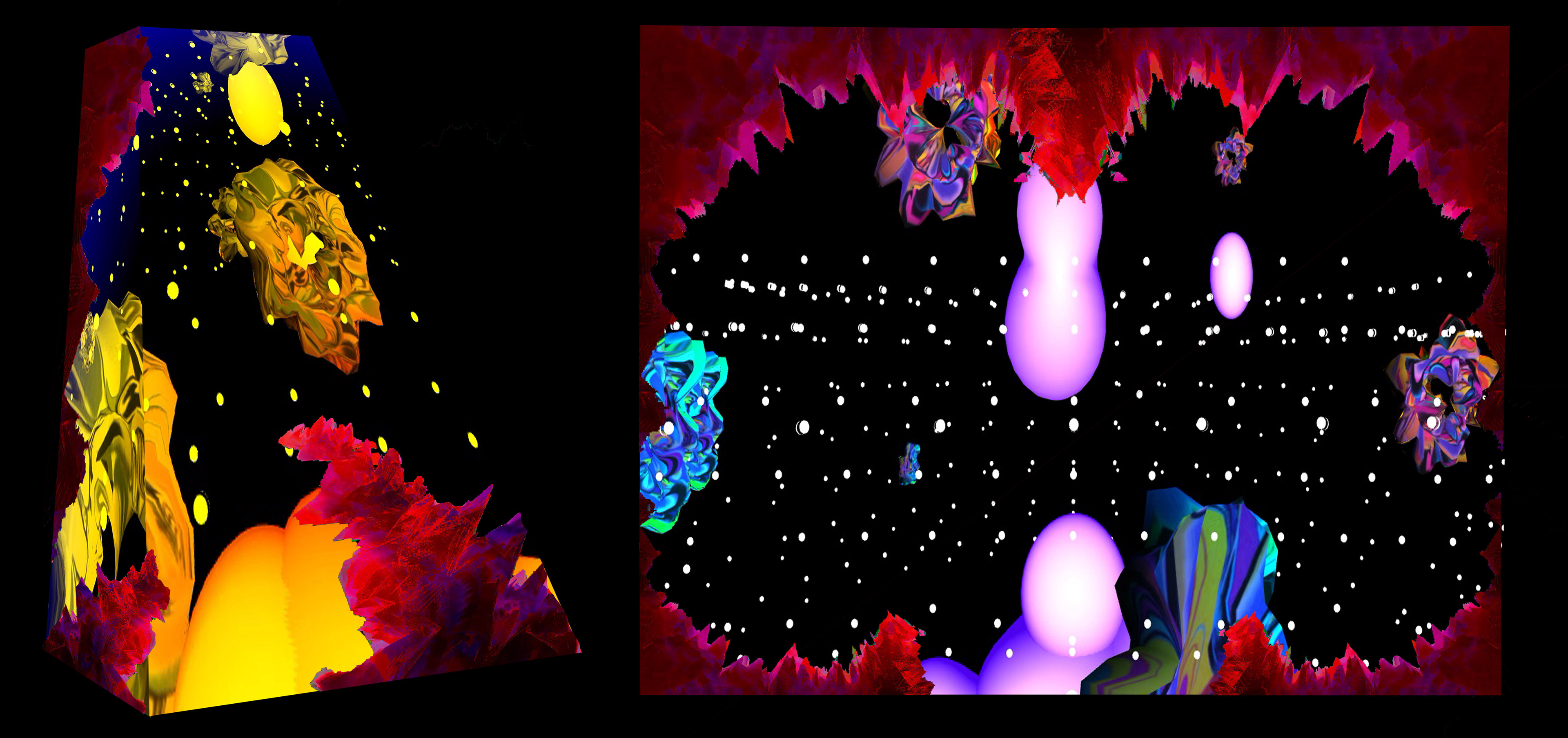 Photoshopped still images of 'Every Time the Stars Align'