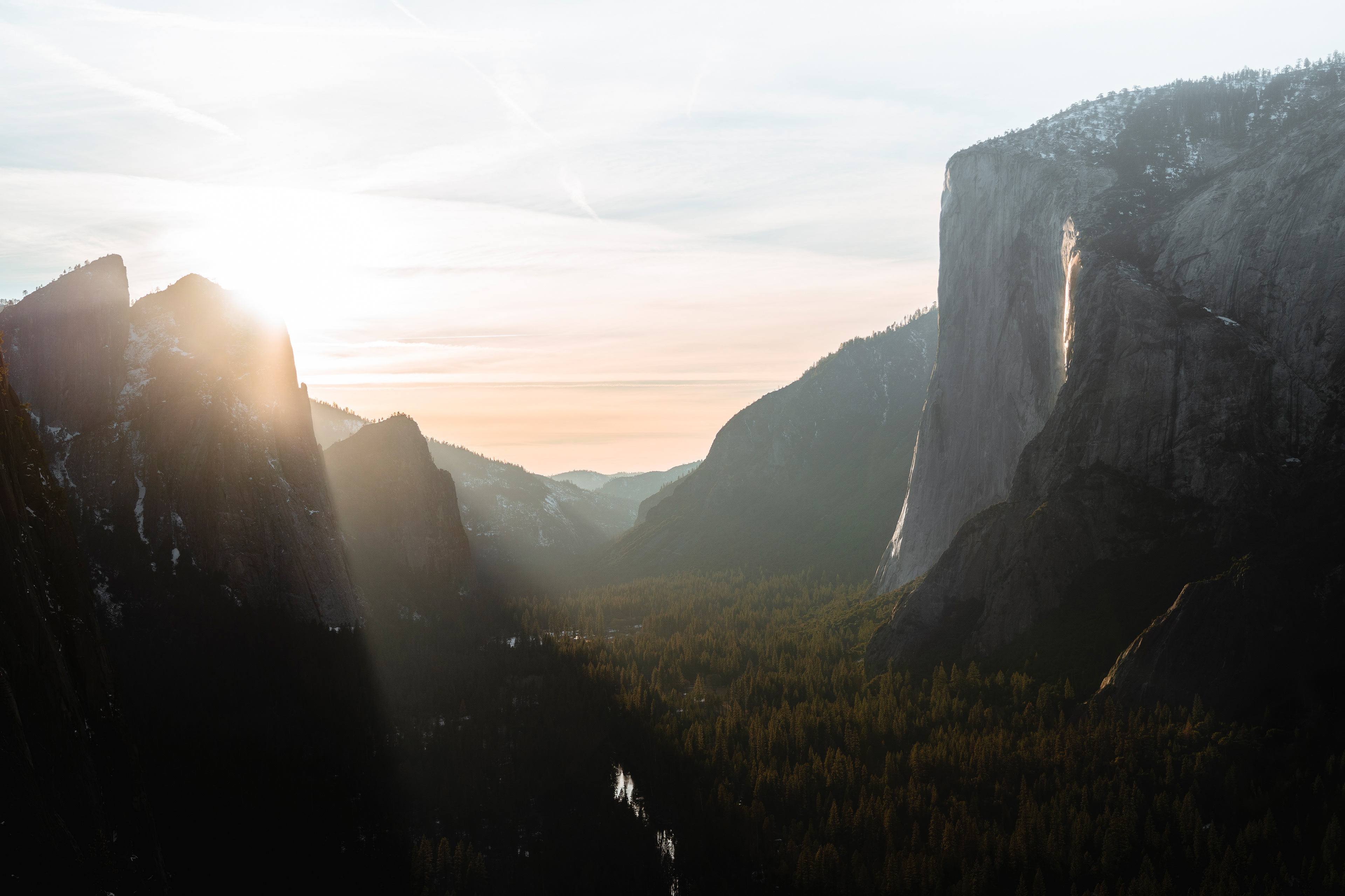 Sundown Over The Valley