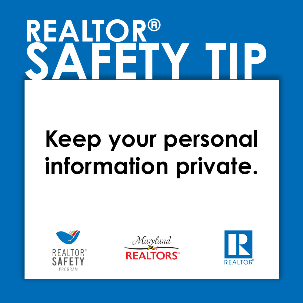 Graphic from Safety Tip Social Series