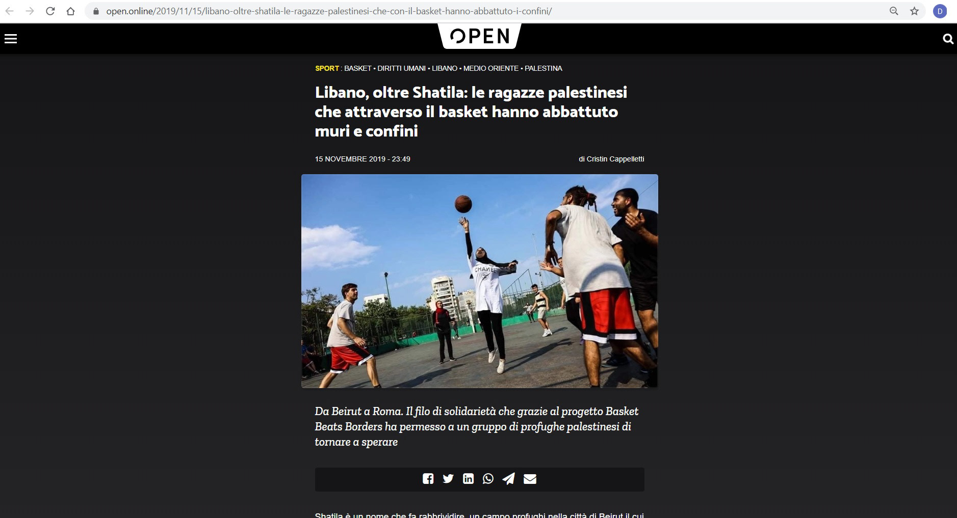 https://www.open.online/2019/11/15/libano-oltre-shatila-le-ragazze-palestinesi-che-con-il-basket-hanno-abbattuto-i-confini/