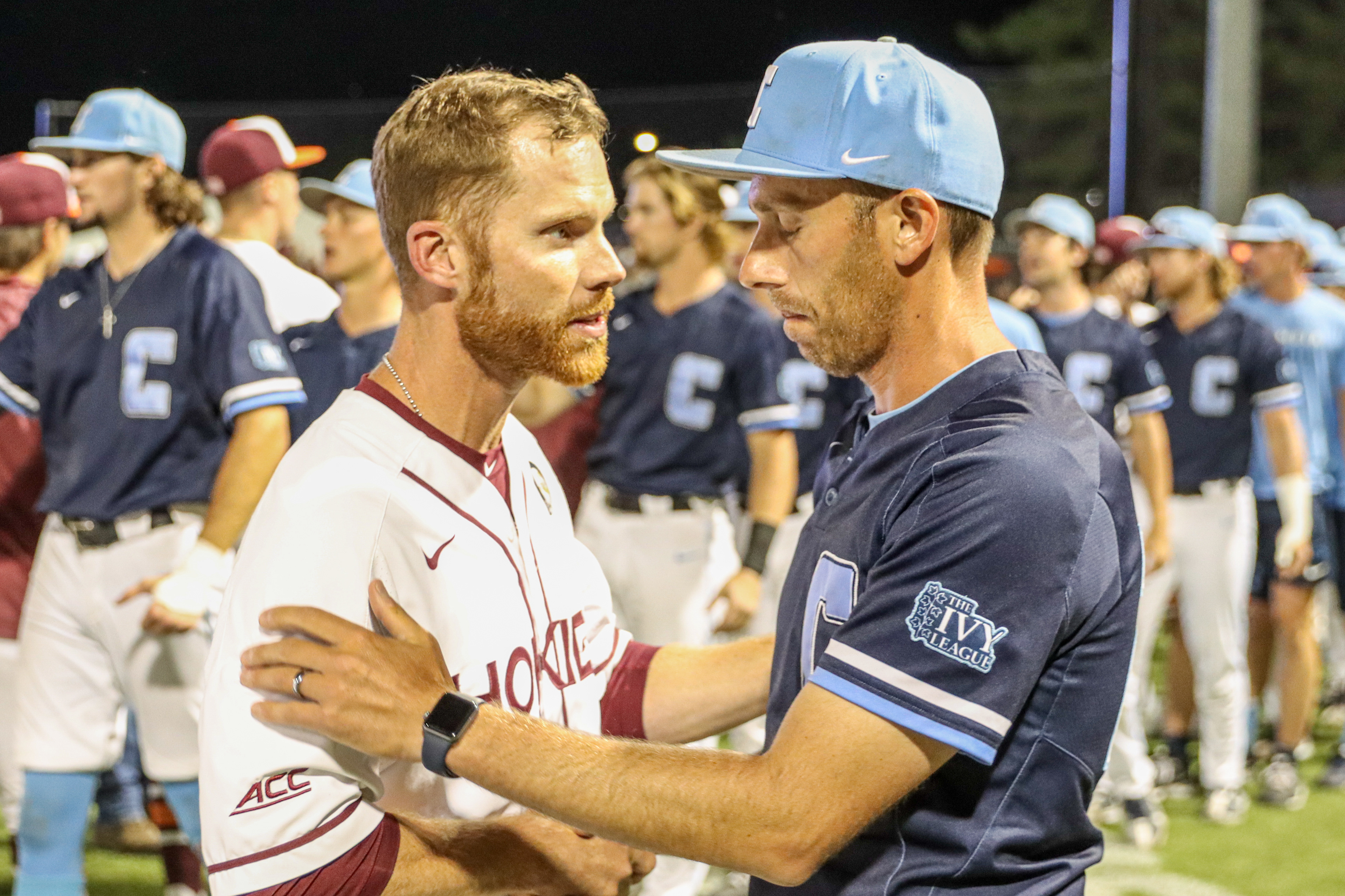 POST-GAME VS COLUMBIA CELEBRATION (GAME 2)