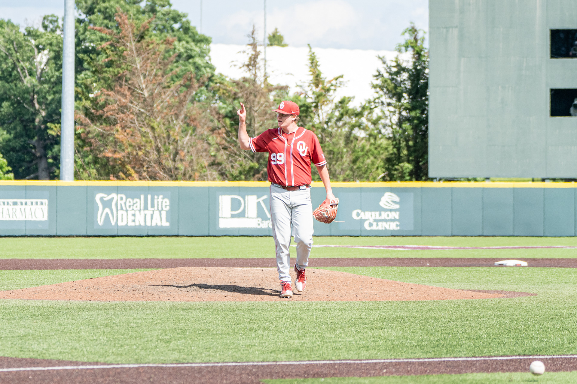 POST-GAME VS VIRGINIA TECH CELEBRATION (GAME 3)