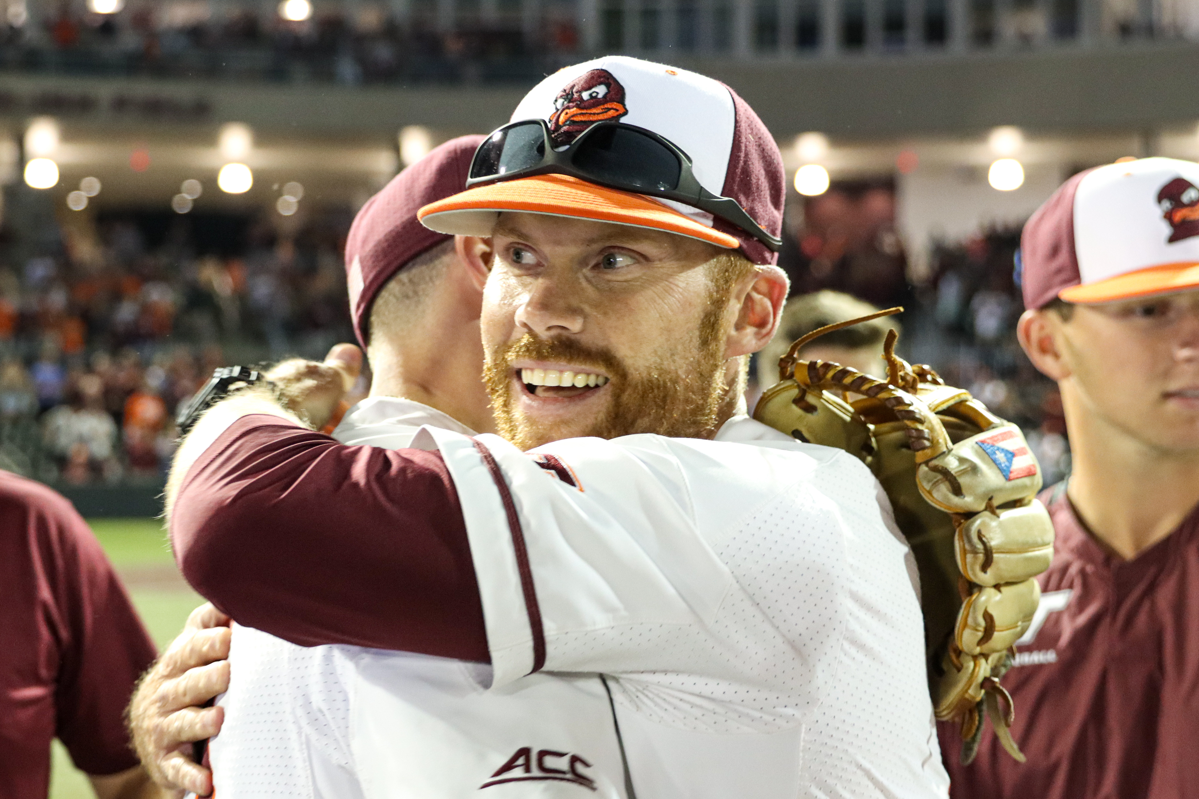 POST-GAME VS COLUMBIA CELEBRATION (GAME 2)
