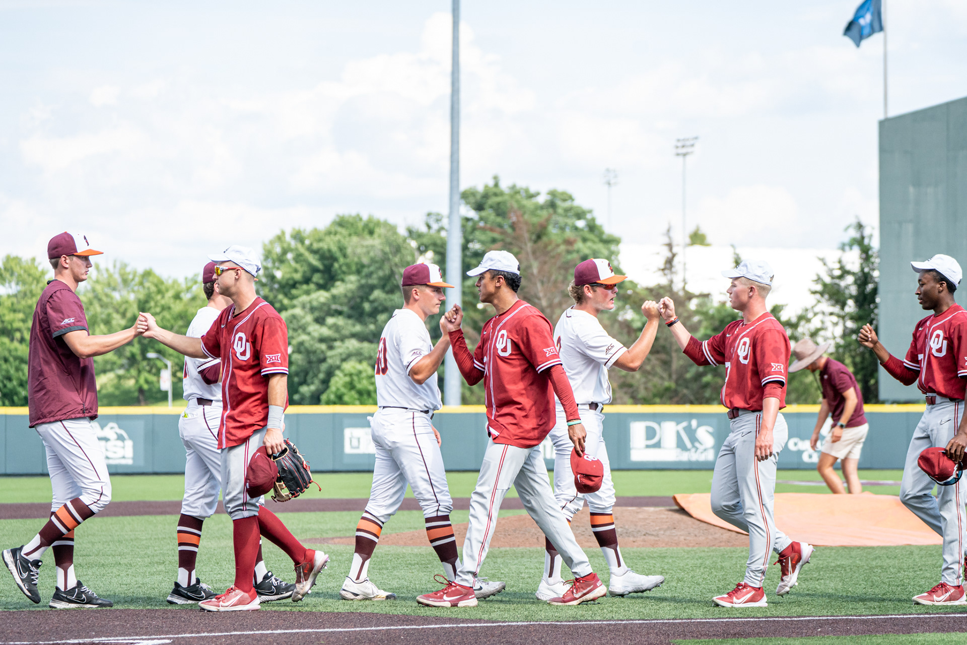 POST-GAME VS VIRGINIA TECH (GAME 3)