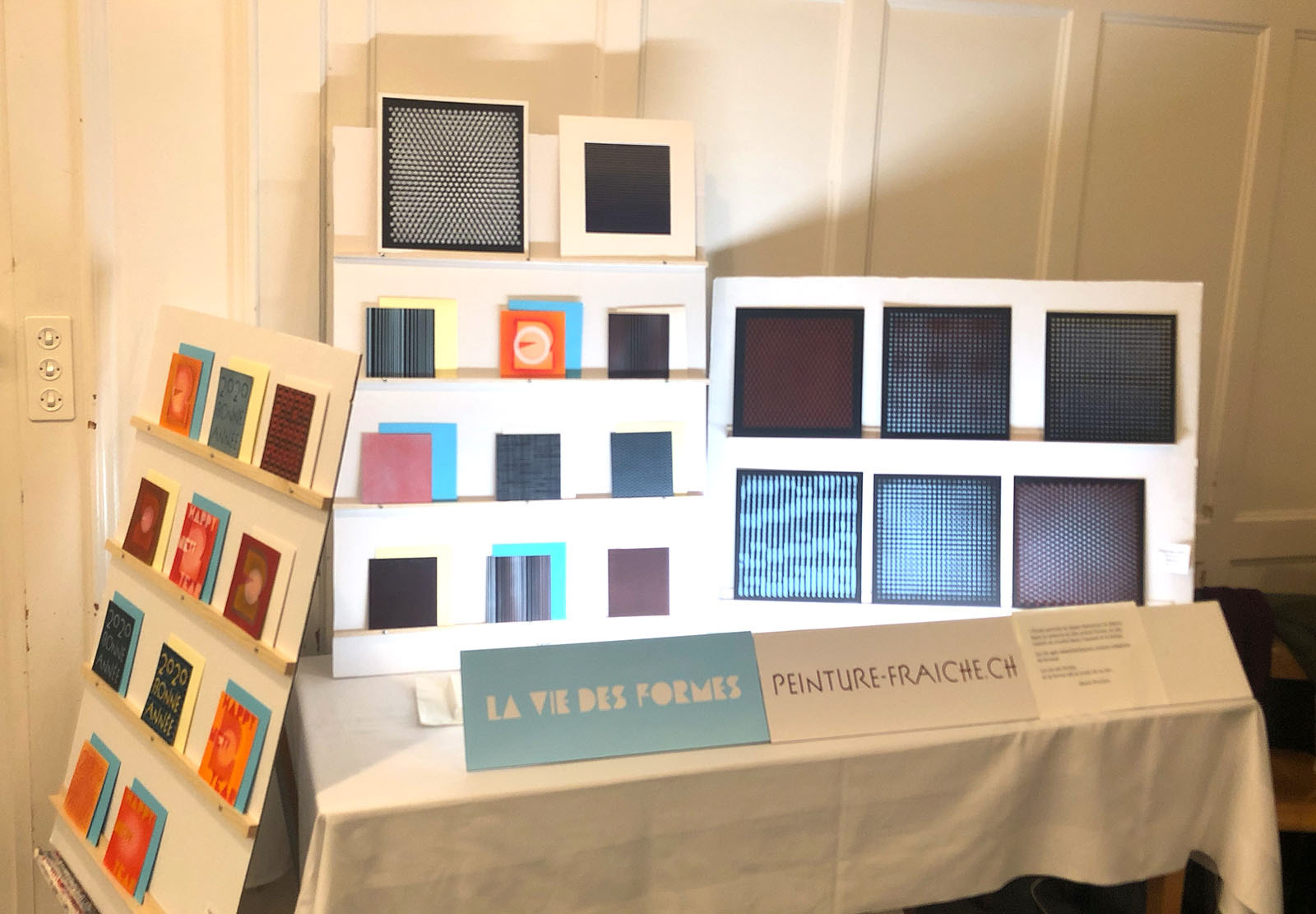 La vie des formes, Originalgrafik, Karten, Beat Hosbach