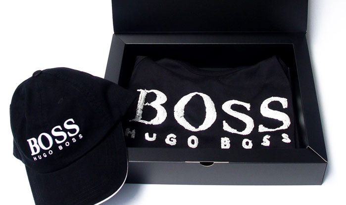 Material promo Hugo Boss