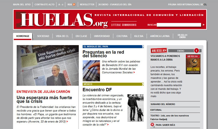 Web Huellas