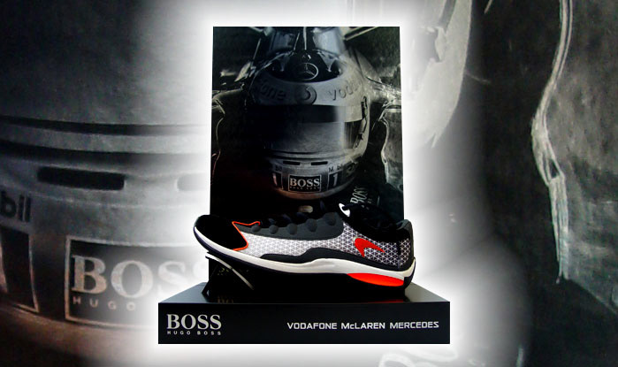 Material promo Hugo Boss