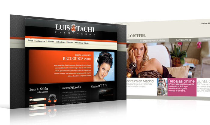 Web Luis y Tachi