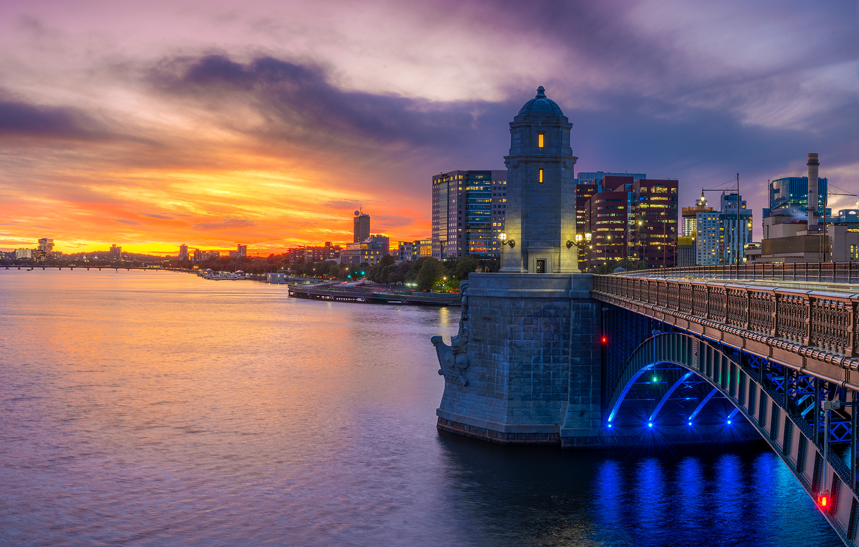 Cambridge from Longfellow bridge