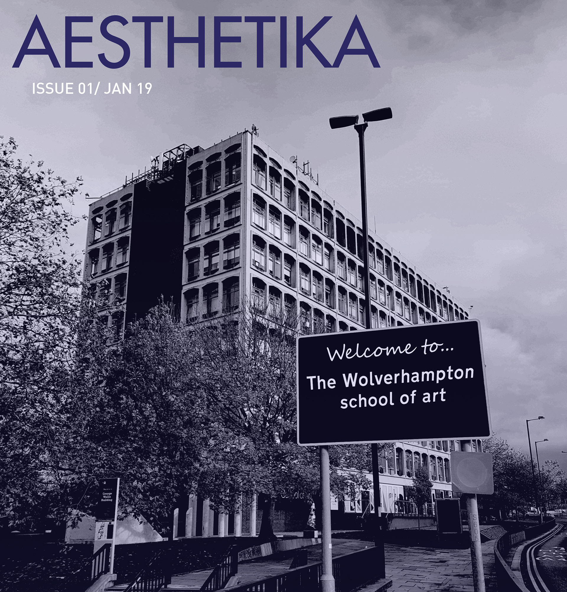 School of Art editorial cover: Celebrating the 50th anniversary of Wolverhampton School of Art.