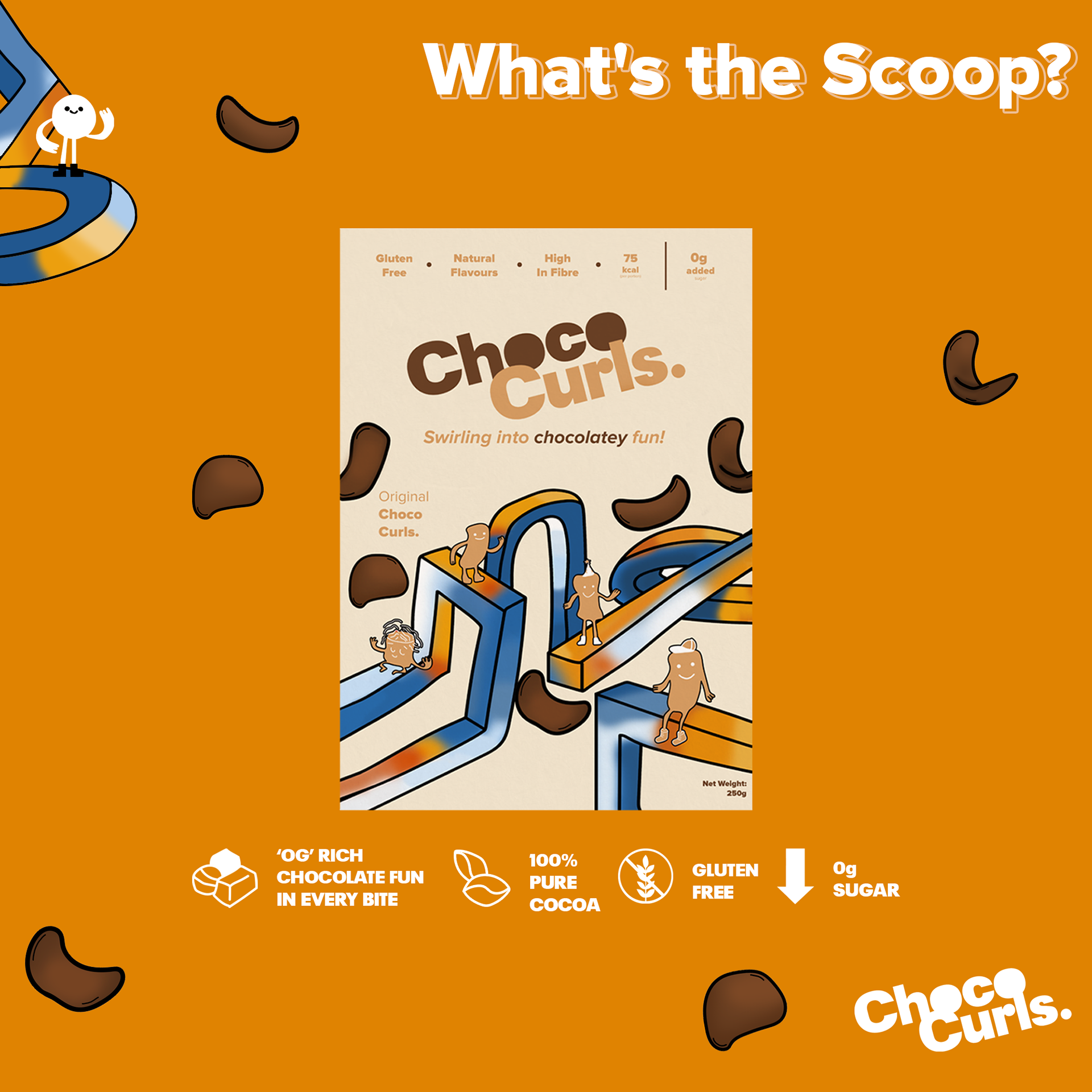 Social media post showing what makes up the cereal.