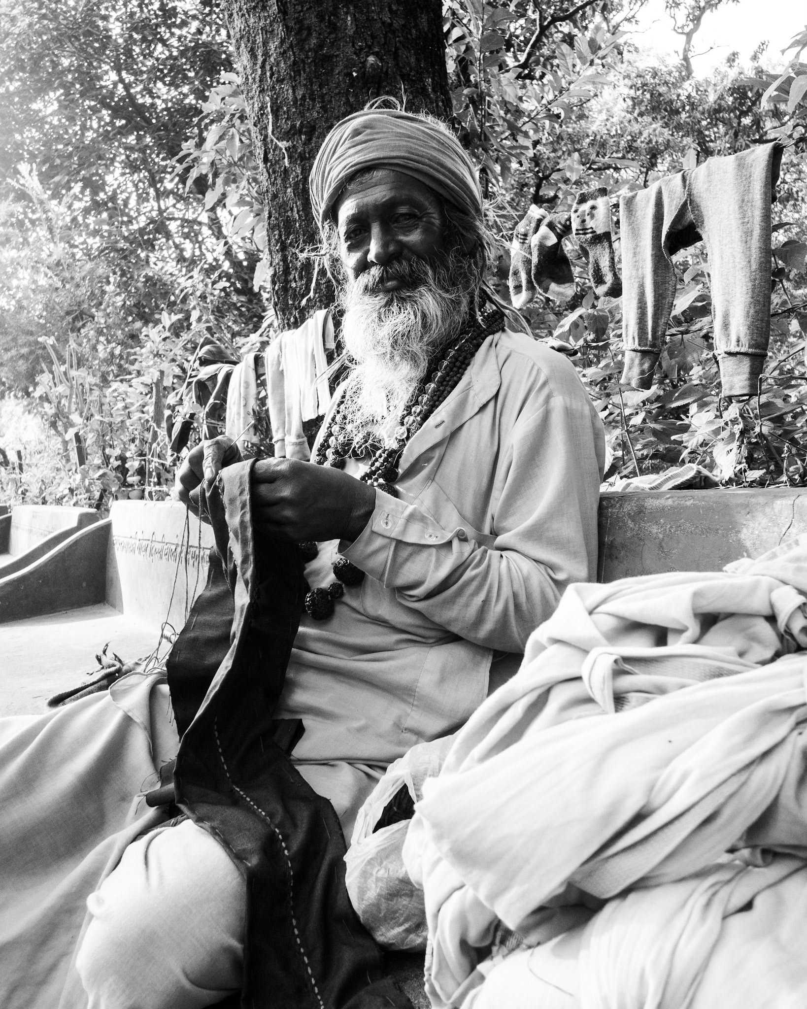 Mending Baba, India 2019