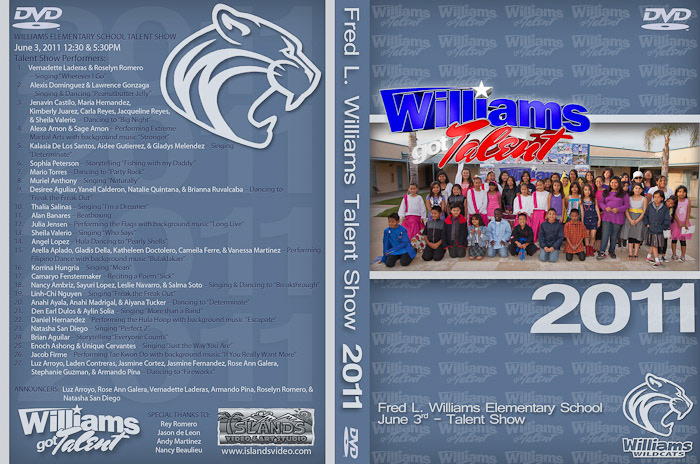 Shot Video, Edited, Produced DVD Covers // Volunteer Work
