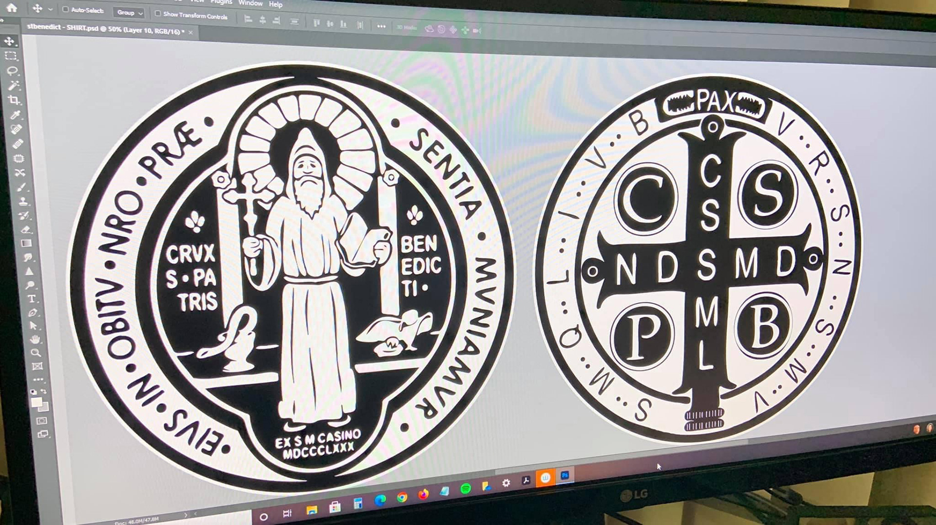 First Cricut Project Artwork