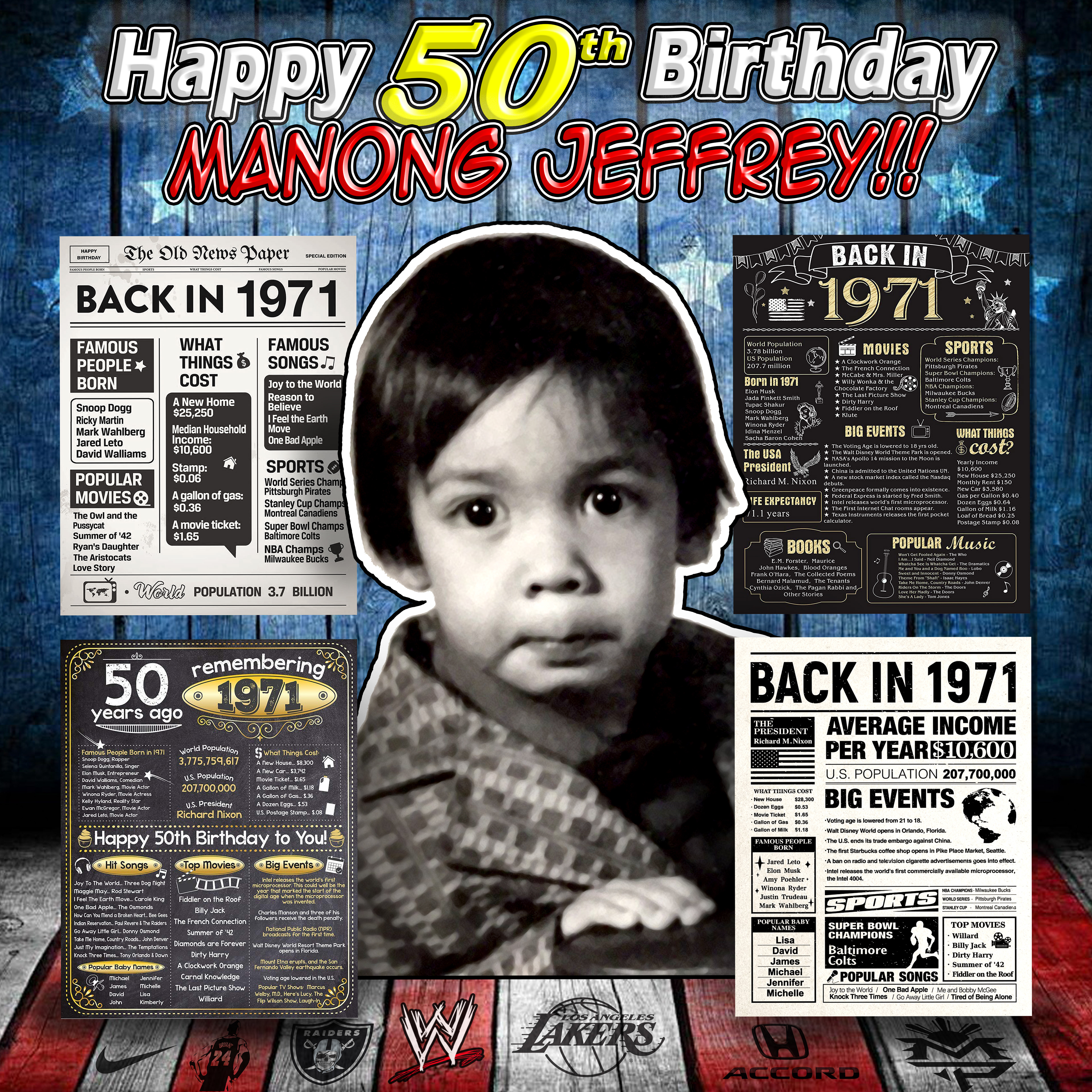 Brother's Birthday Announcement