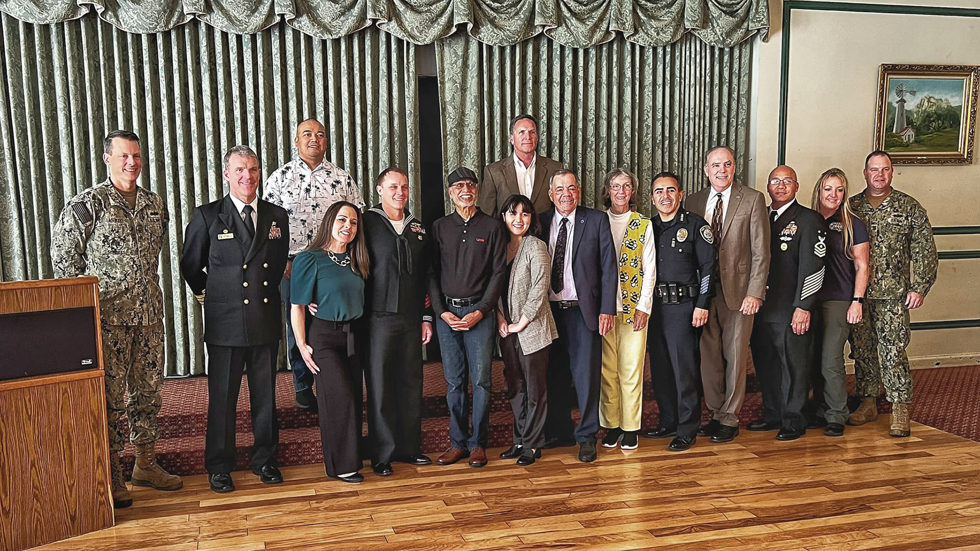 March 10, 2022 // Honored Guests of The Navy League of the Unites States - Channel Islands Council // Port Hueneme, CA