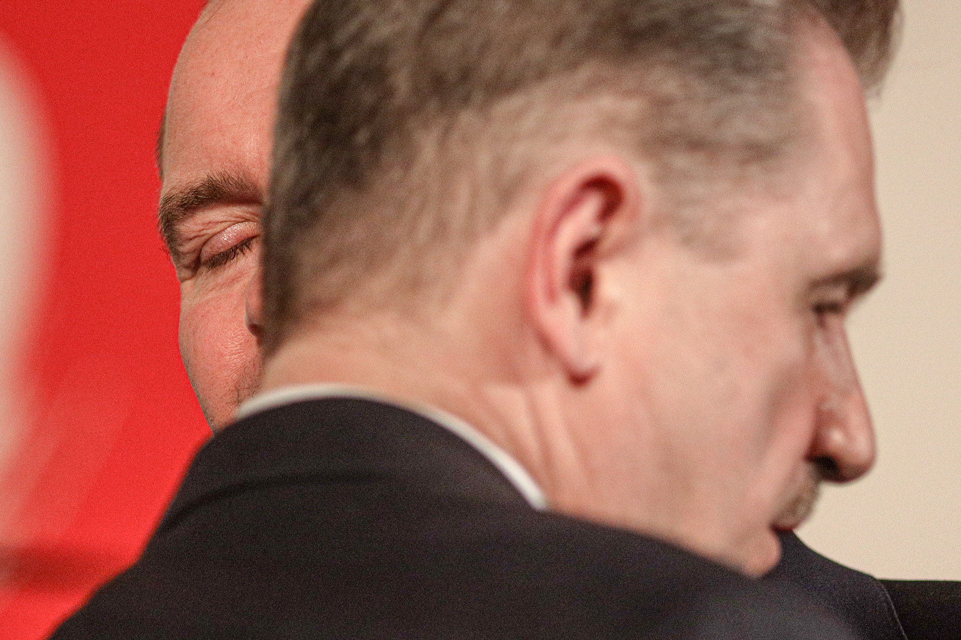 Karol Nawrocki, presidential candidate of the Republic of Poland, and Piotr Duda, chairman of NSZZ “Solidarity”.
