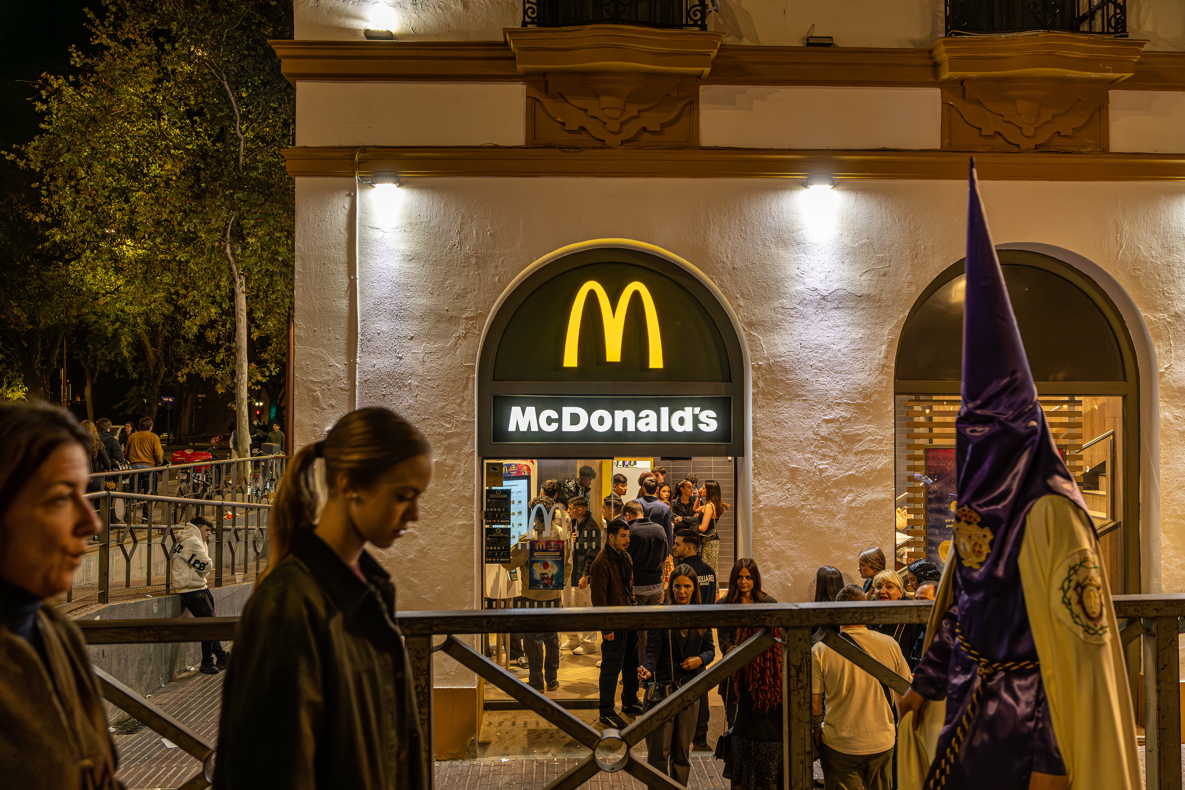 Semana Santa in Málaga, Spain.