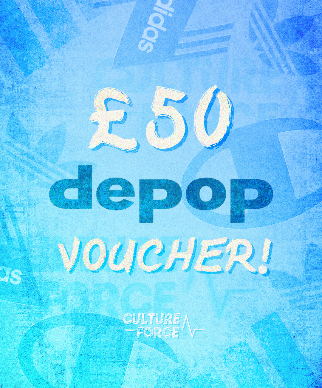 Culture Force £50 Depop Voucher
