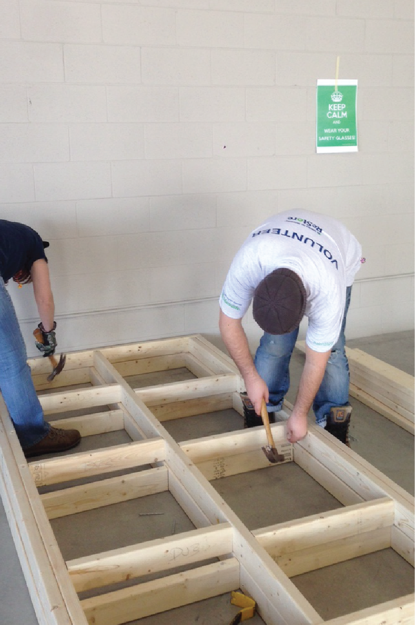 Volunteering to Build a ReStore