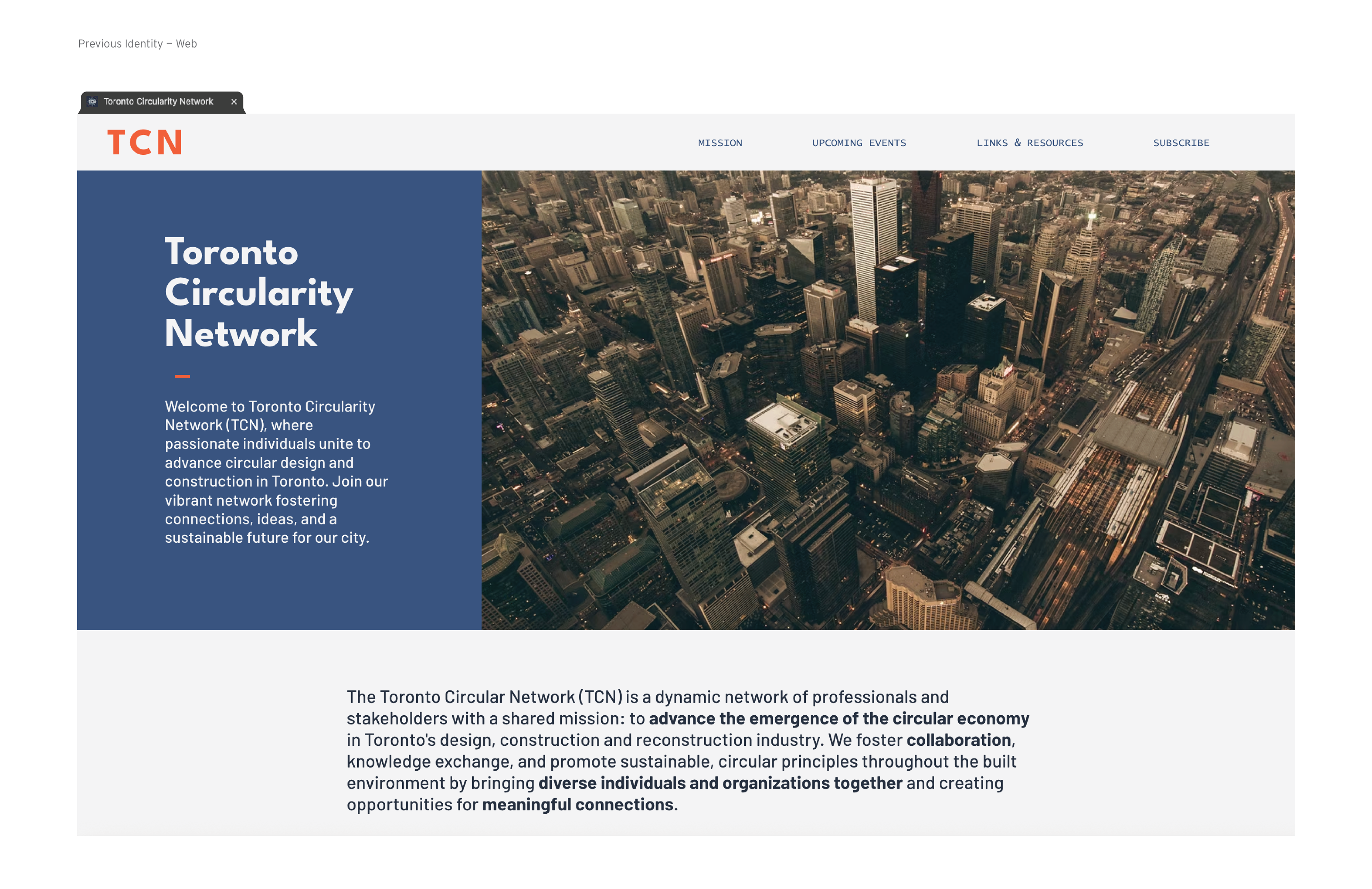 Previous Identity - Web