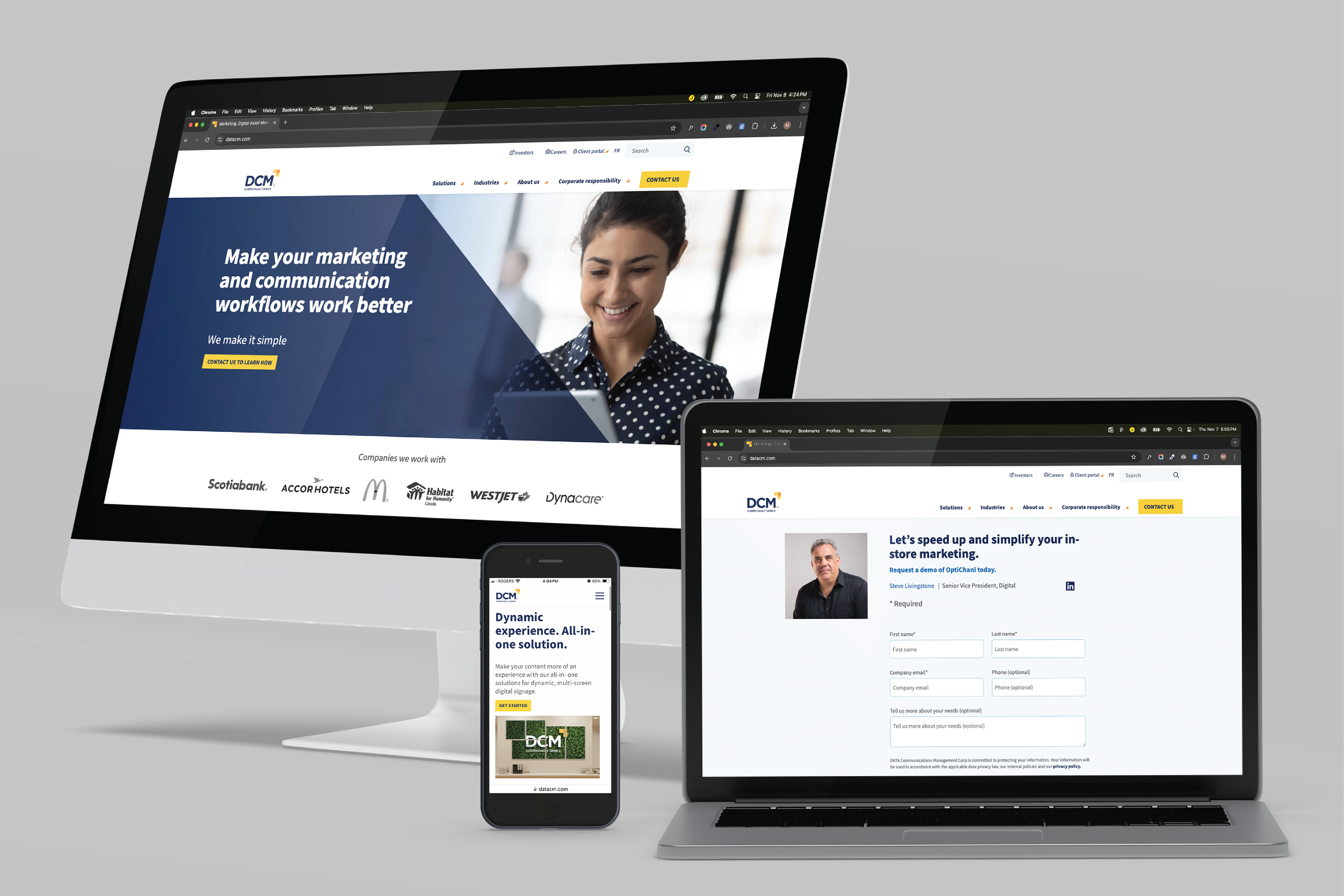 Corporate Website Redesign