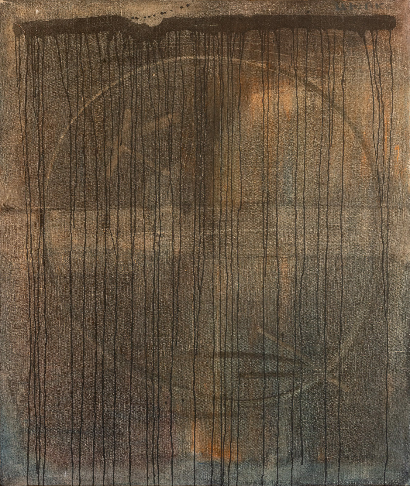 "Untitled 11", acrylic on canvas, 2006, 130x110 cm