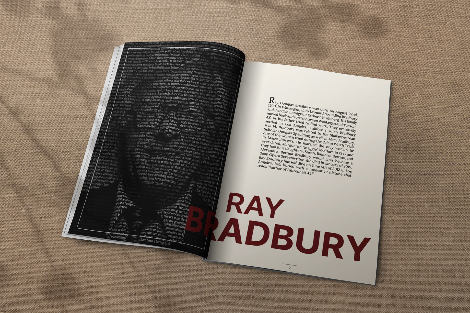 Ray Bradbury Bio