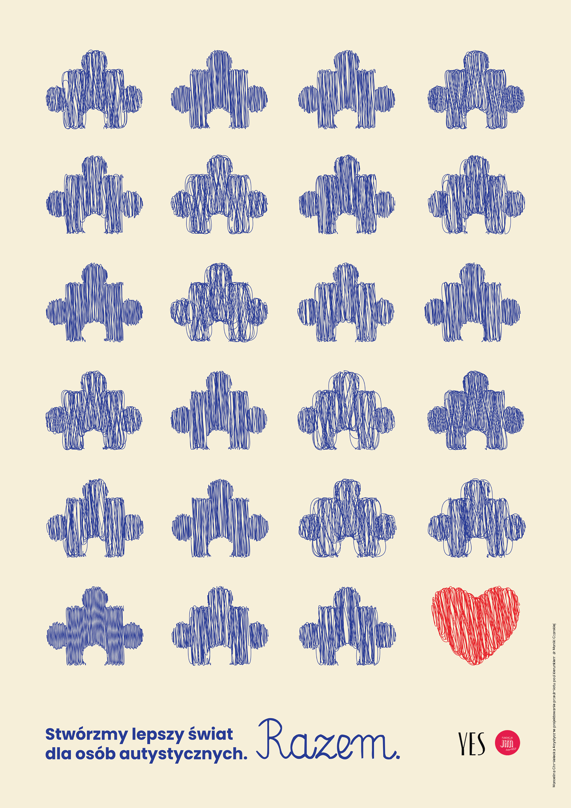 design of posters for a social campaign