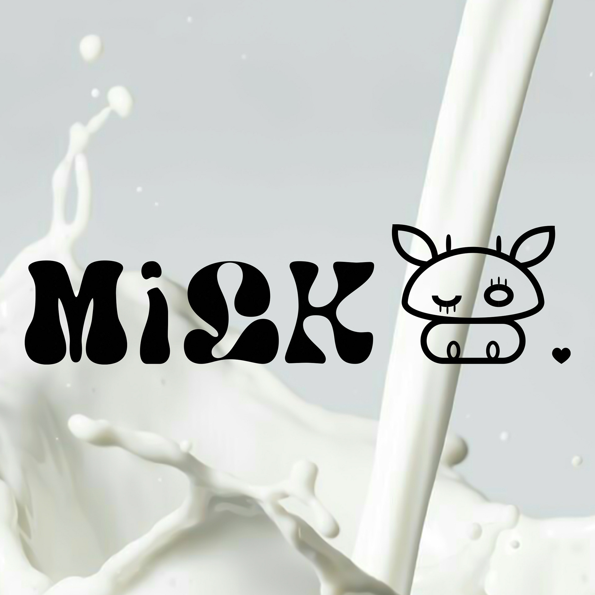 visual identification of the new milk brand
